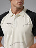 Colourblocked Nylon Polo | Active |  White