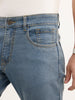 Faded Slim Fit Denim Jeans | Light Blue
