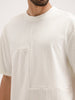 Oversized Cut & Sew T-Shirt | White