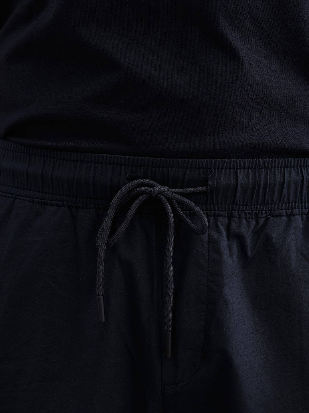 Classic Solid Loose Fit Trousers | Dark Blue | WWTR4019M