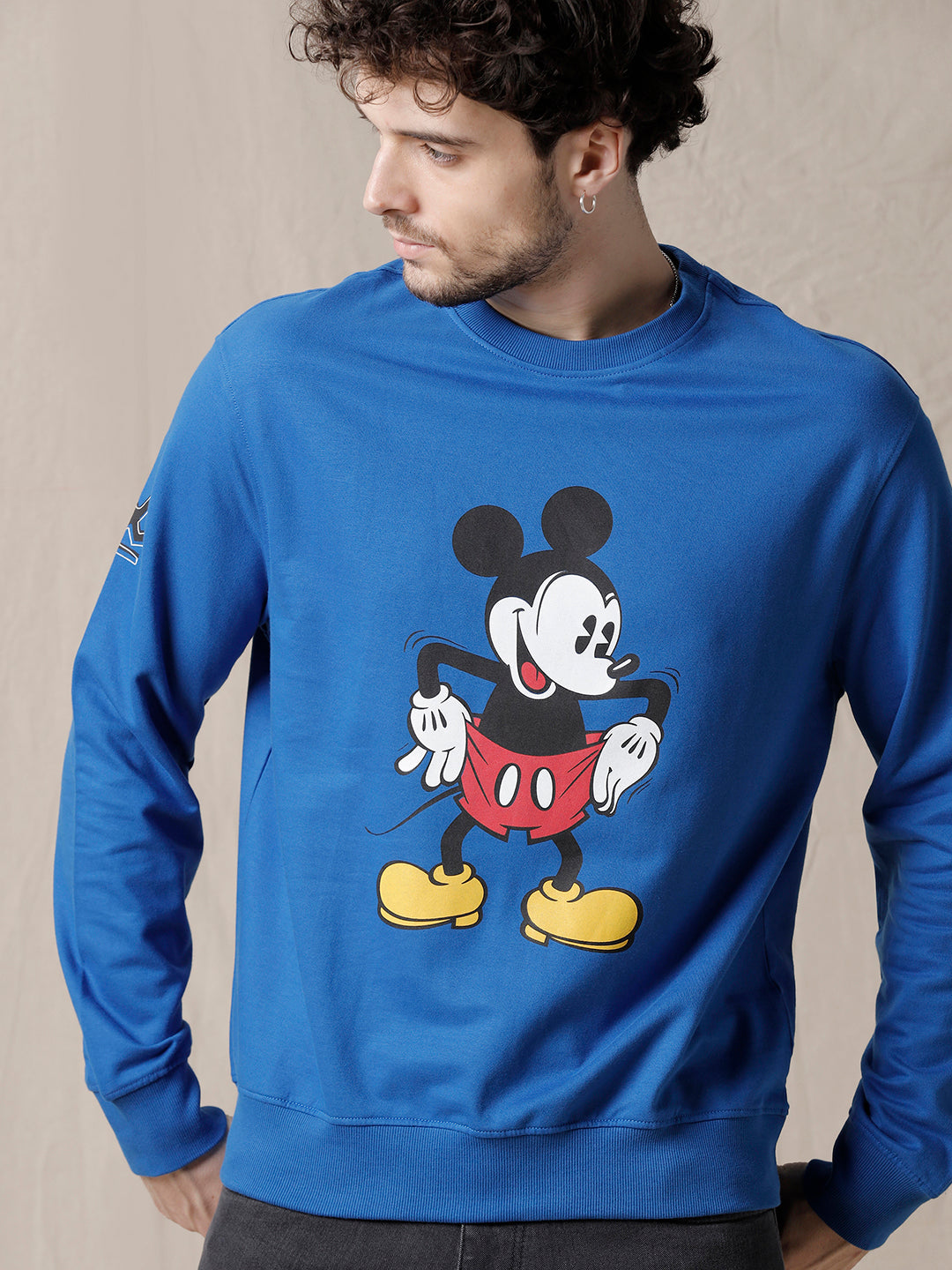 Printed Disney's Mickey Sweatshirt