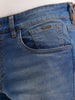 Light Faded Slim Fit Denim Jeans  | Blue