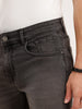 Slim Fit Denim Jeans | Dark Grey