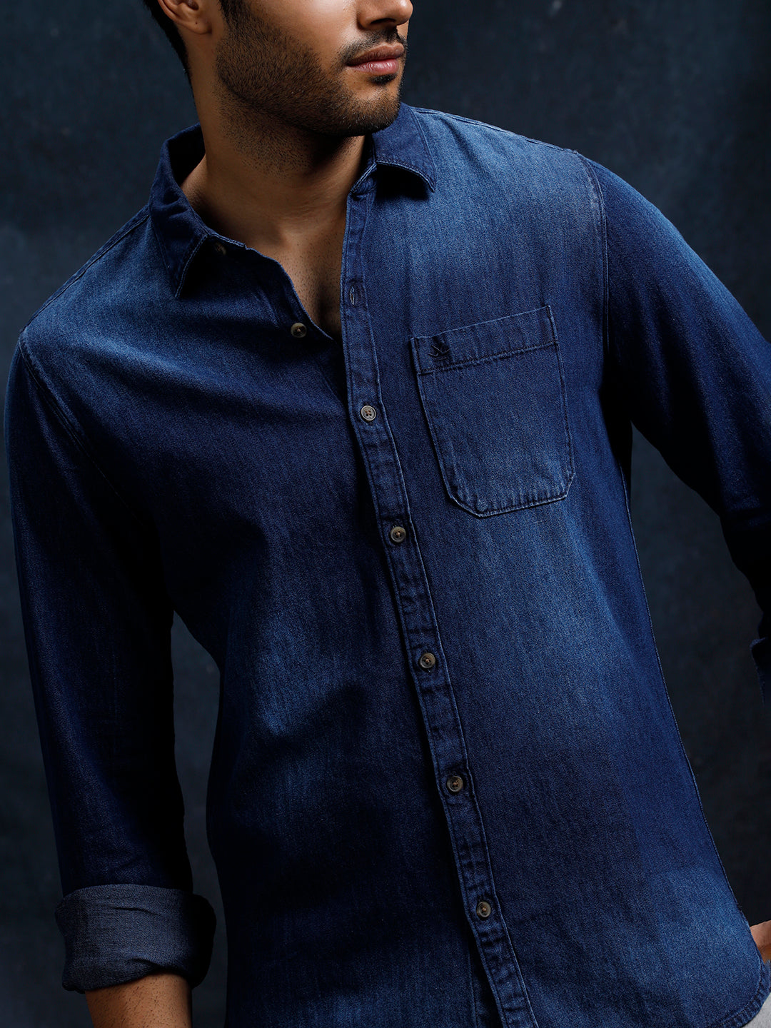 Timeless Blue Denim Shirt