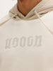 Classic Comfort Fit Contrast Hooded Sweatshirt | Off White
