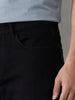 Solid Anti Fit Denim Jeans | Black