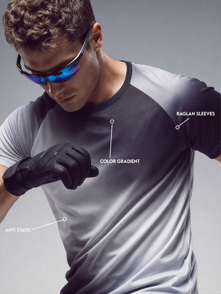 Lunar Rock Gradient Active Tee | Active |  Grey