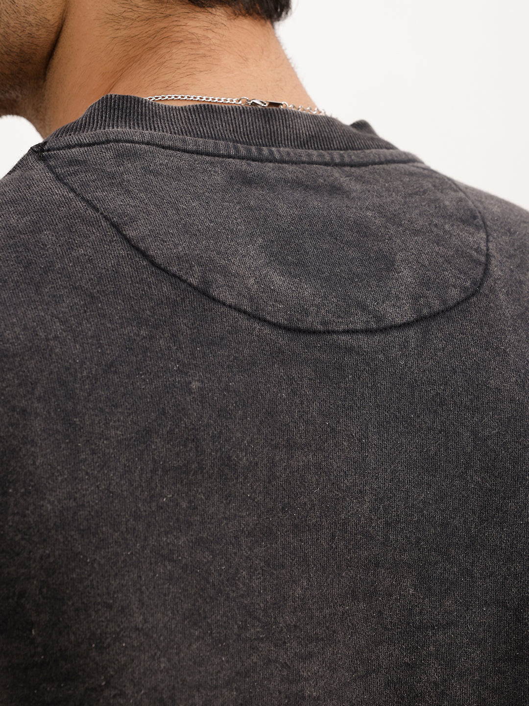 Classic Washed Comfort Fit Sweatshirt | Black