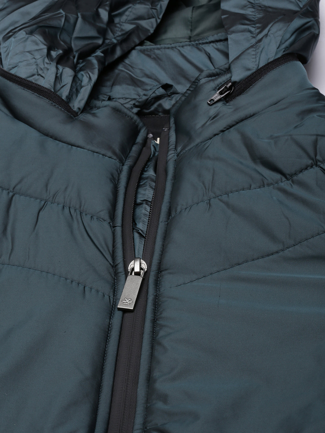 Hooded Flush Padded Jacket