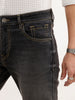 Faded Slim Fit Denim Jeans | Dark Grey
