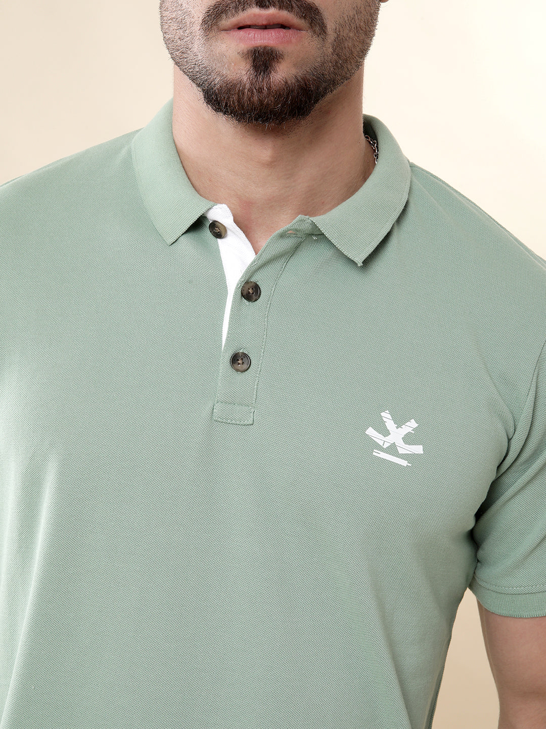 Basic Green Pop Polo T-Shirt