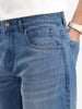 Anti Fit Faded Denim Jeans | Light Blue