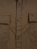 Comfort Fit Double Pocket Shirt | Brown