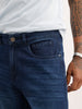 Faded Loose Fit Denim Jeans | Blue