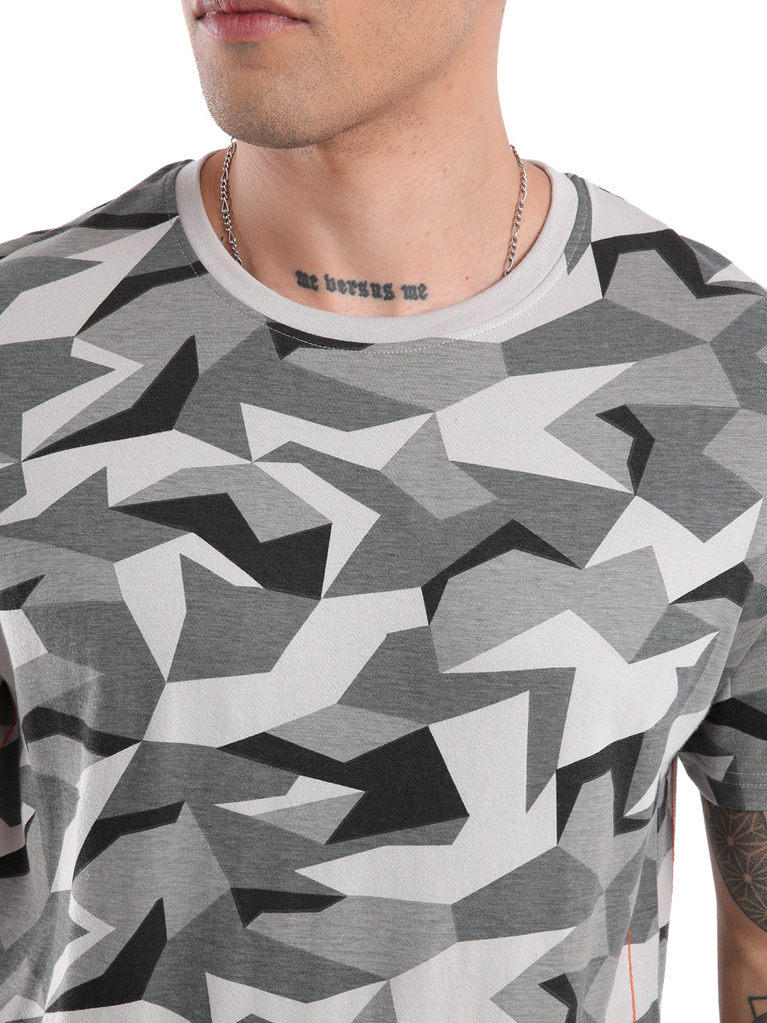 Abstract Shapes Printed T-Shirt