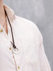 Textured Pure Cotton Shirt | Beige