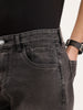 Faded Relaxed Fit Denim Jeans | Dark Grey