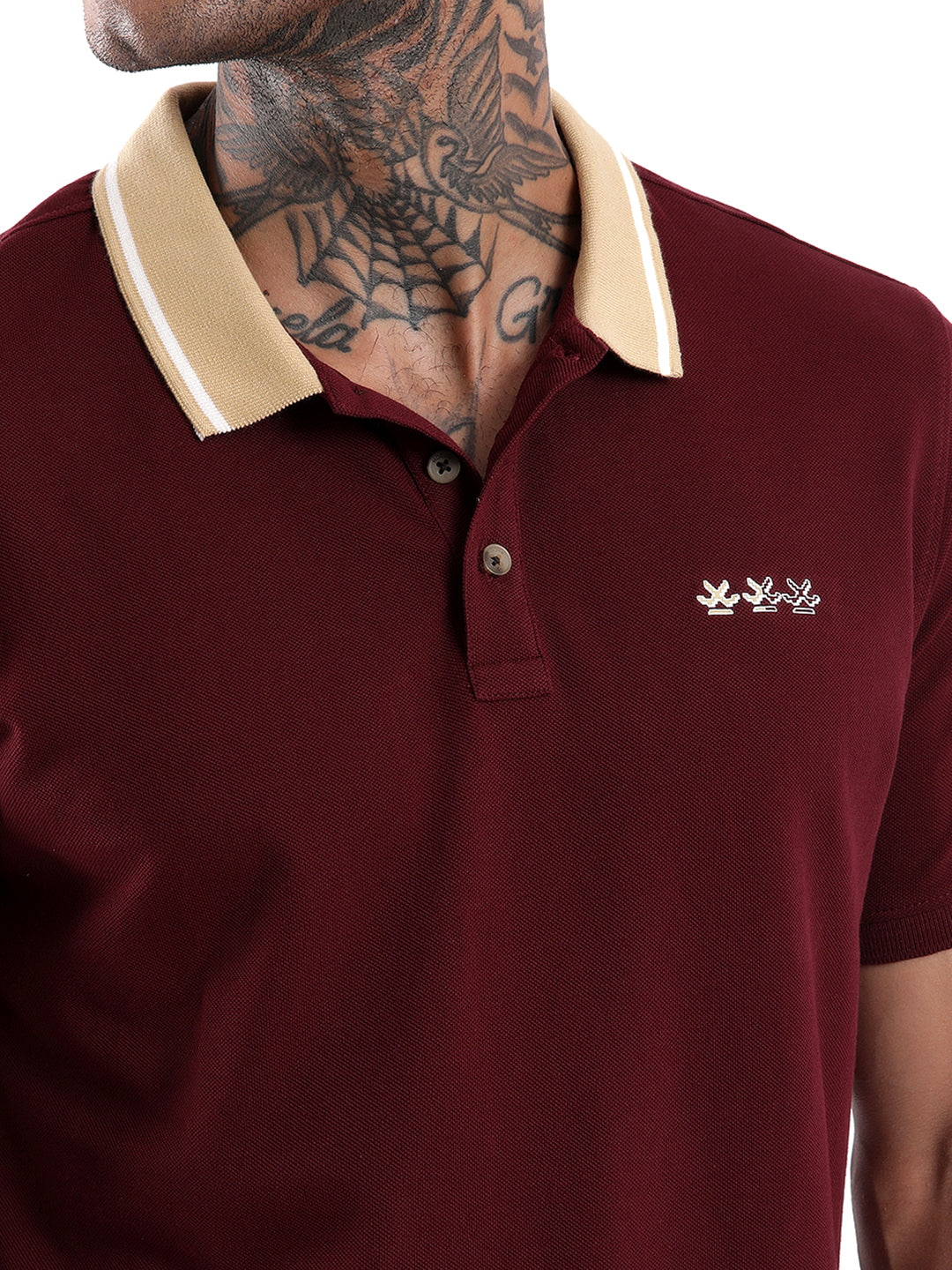 Maroon Logo Play Polo T-Shirt