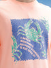 Oversized Fit Puffer Printed T-Shirt | Peach