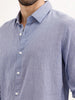 Slim Fit Striped Shirt | Blue