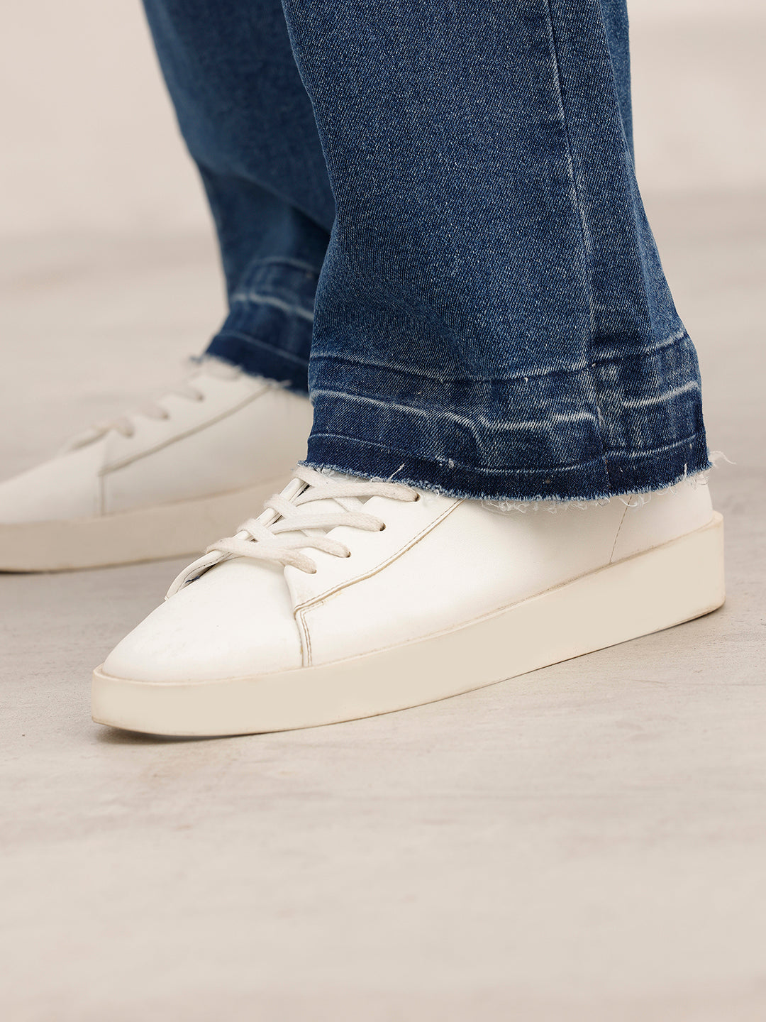 Classic Bootcut Denim Jeans | Light Blue