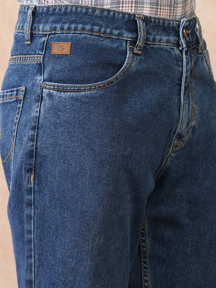 Light Fade Anti Fit Jeans | Blue