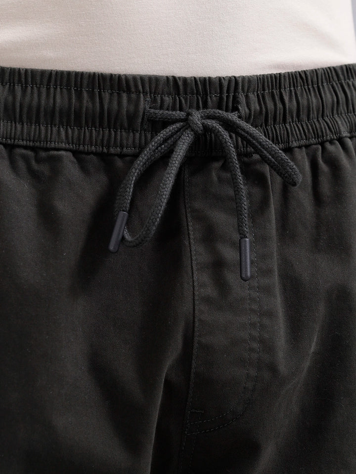 Men's Casual Straight Fit Trousers | Olive