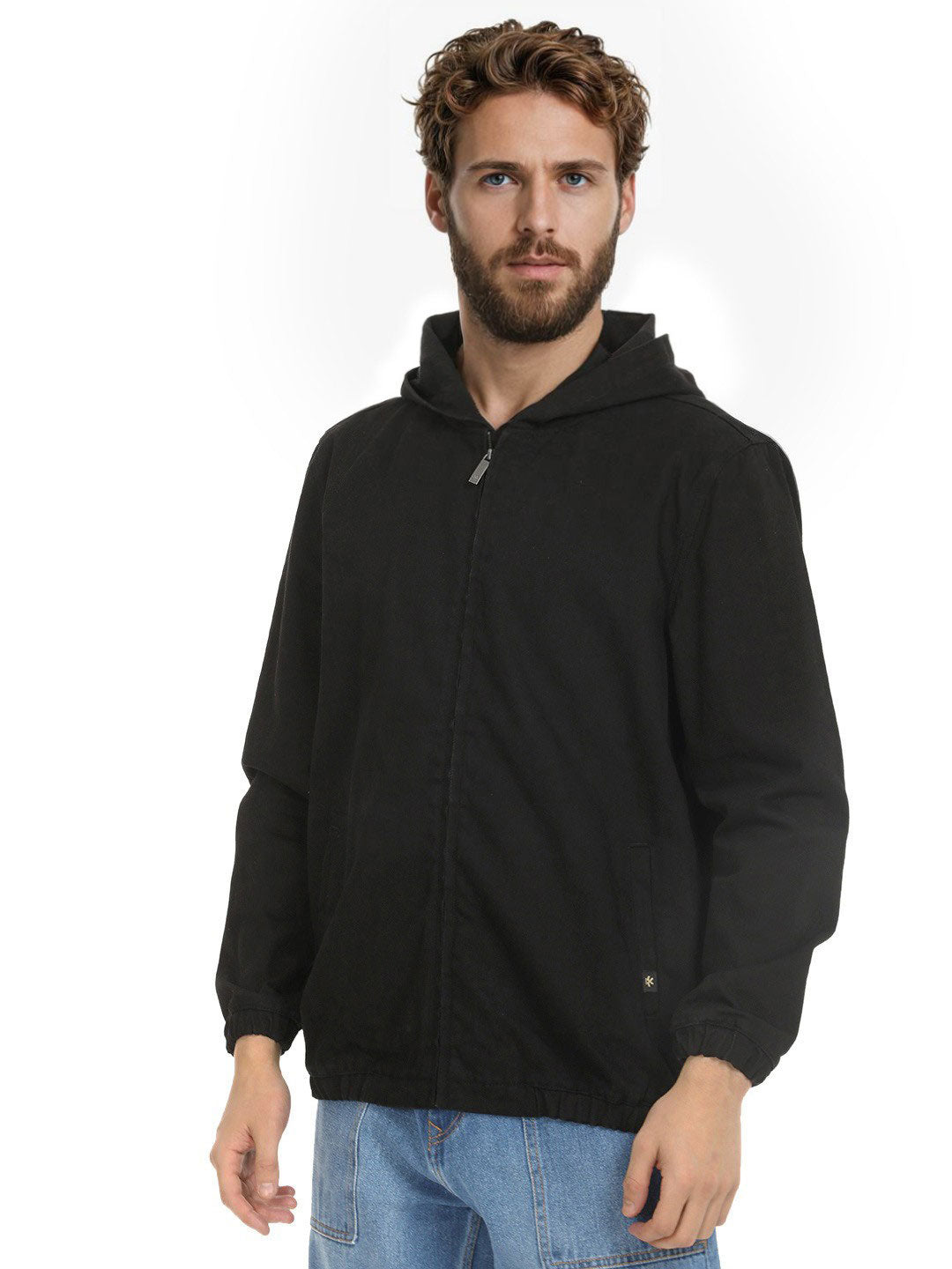 Storm Black Hooded Jacket