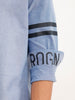 Regular Fit Placement Printed Shirt | Light Blue