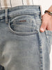 Anti Fit Faded Denim Jeans | Light Blue