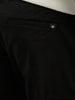 Solid Straight Fit Cargo Trouser | Black