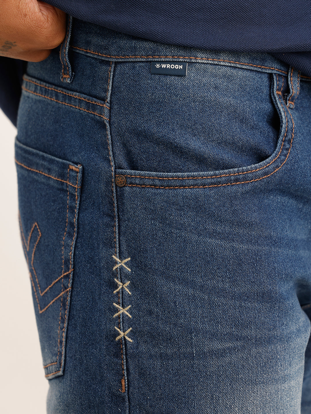 Classic Slim Fit Denim Jeans | Blue