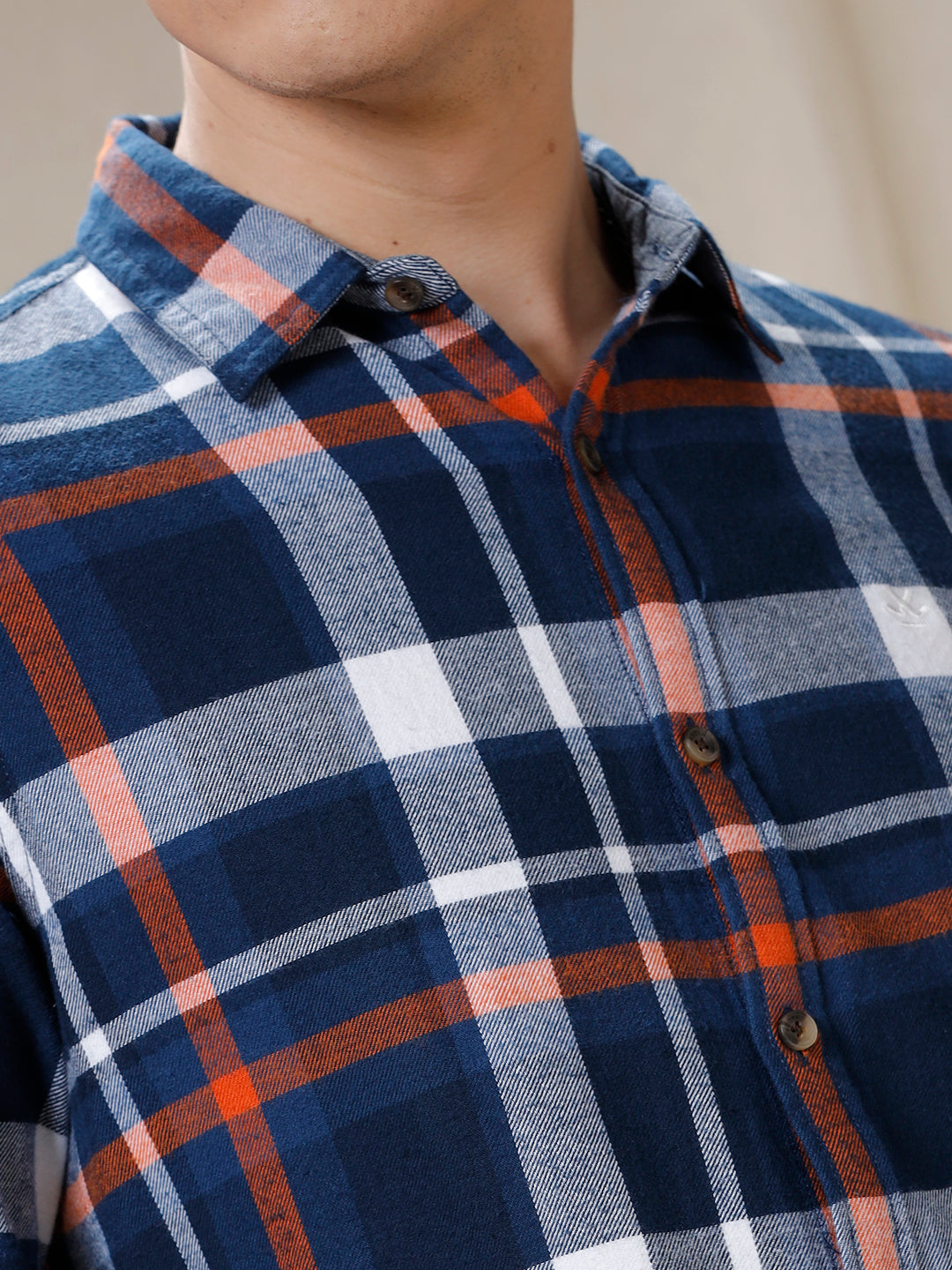 Bold Blocks Casual Checks Shirt