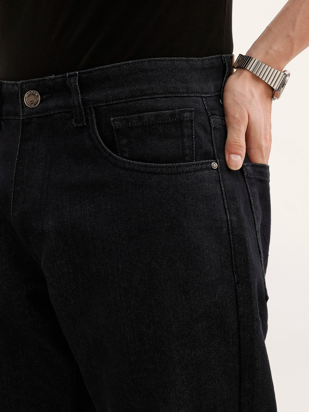 Anti Fit Denim Jeans | Black