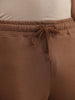 Cut & Sew Comfort Fit Cargo Jogger | Brown