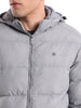 Detachable Hood Quilted Puffer Jacket