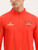 Wrogn x SRH Performance Quarter Zip T-Shirt | Orange