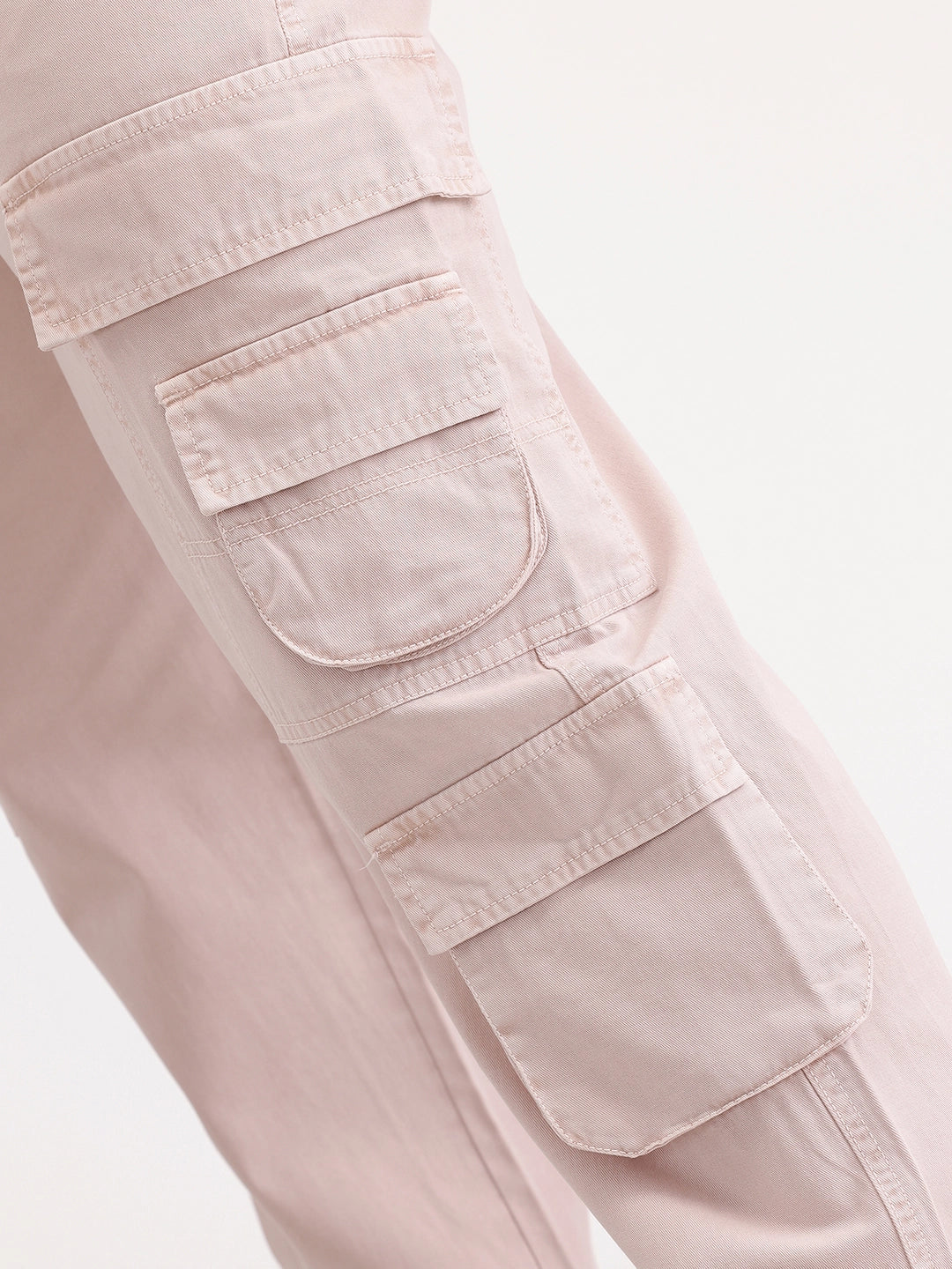 Loose Fit Cargo Trouser | Khaki