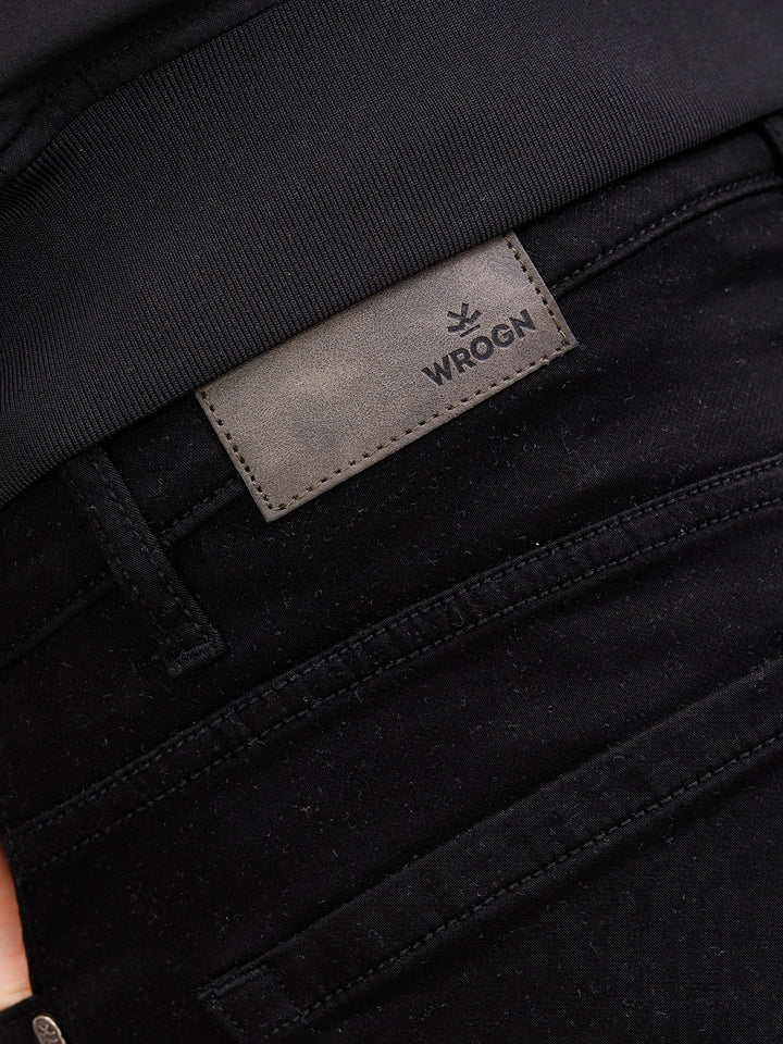 Slim Fit Stay Black Jeans  |  Black