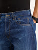 Washed Anti Fit Denim Jeans | Blue