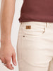 Slim Fit Denim Jeans | Beige