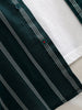 Open Dobby Stripe Shirt In Regular Fit  |  Dark Green
