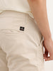 Solid Straight Fit Cargo Trouser | Beige | WVTR4001F