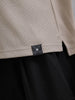 Solid Textured Slim Fit Polo T-Shirt | Brown