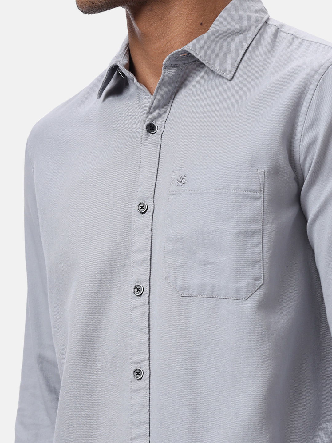 Solid Grey Premium Shirt