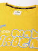 Stay Mad Printed Yellow T-Shirt