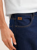 Solid Regular Fit Denim Jeans | Dark Blue | WRJN805M