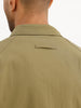 Solid Regular Fit Zipper Jacket | Olive