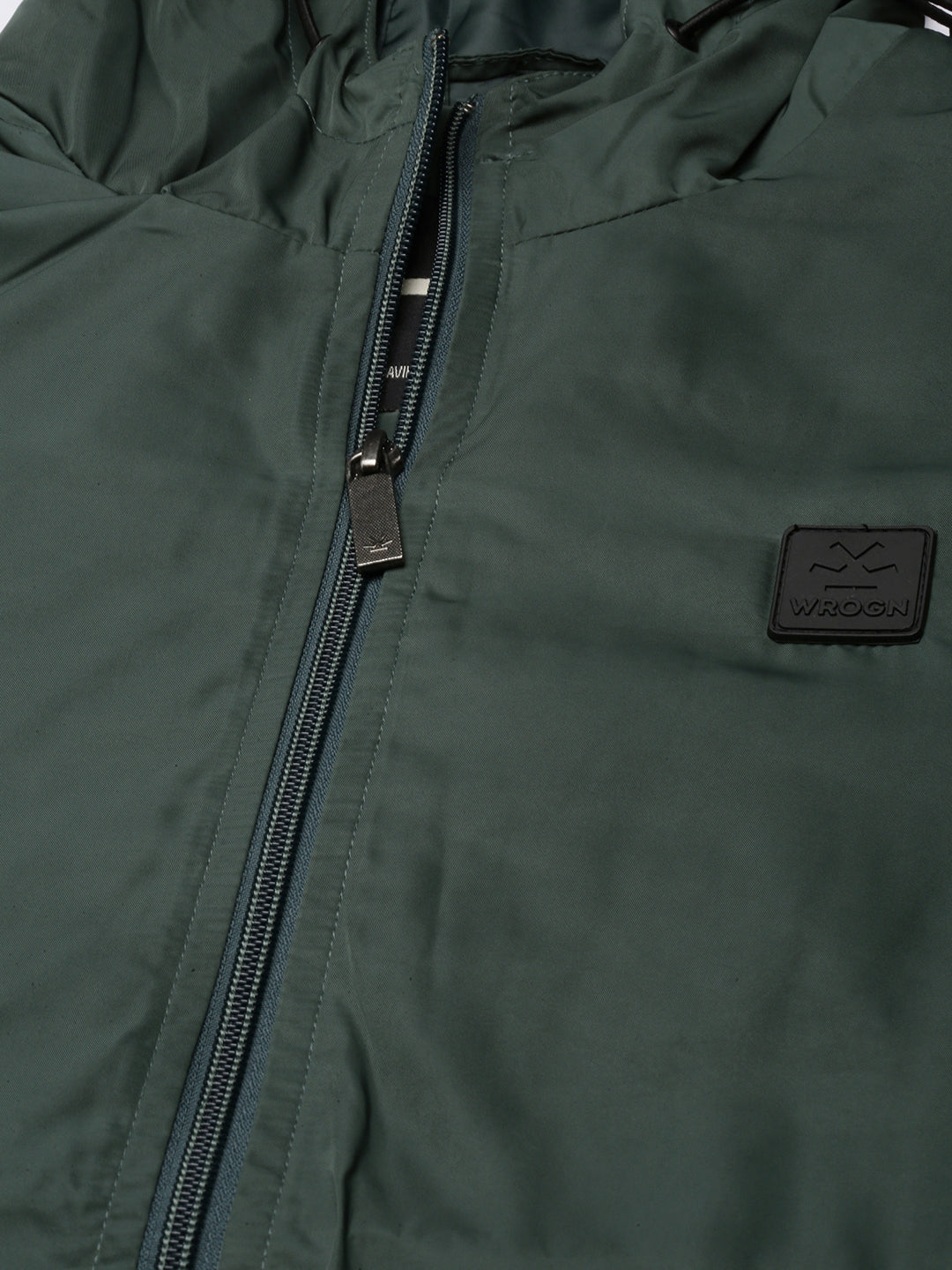 Hooded Colour-Blocked Pocket Jacket