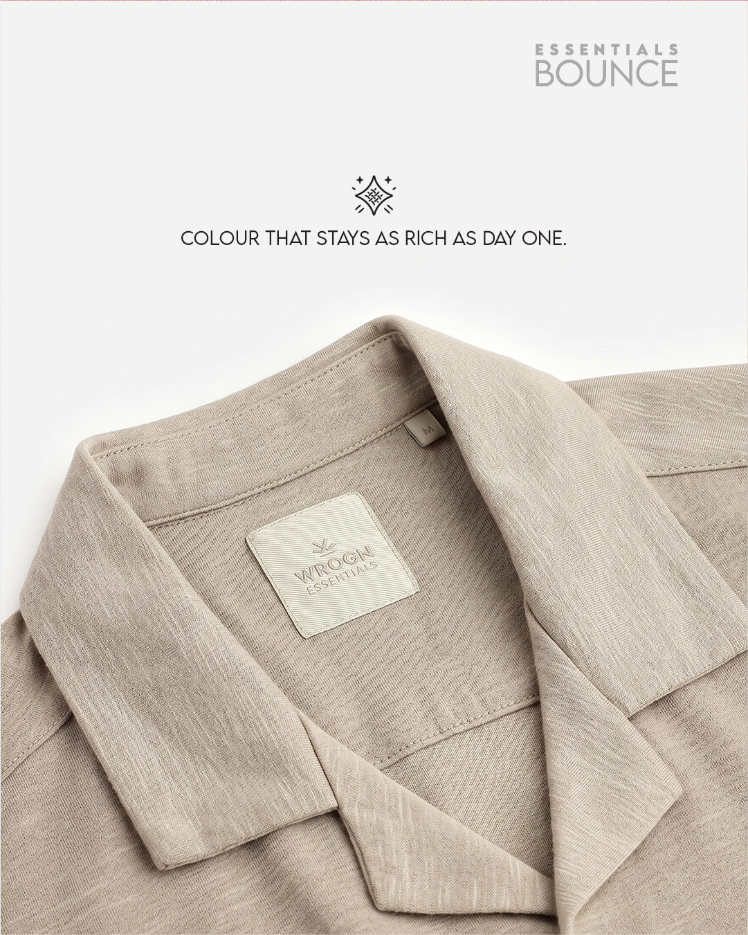 Essential Bounce Holiday Shirt | Essential |  Beige